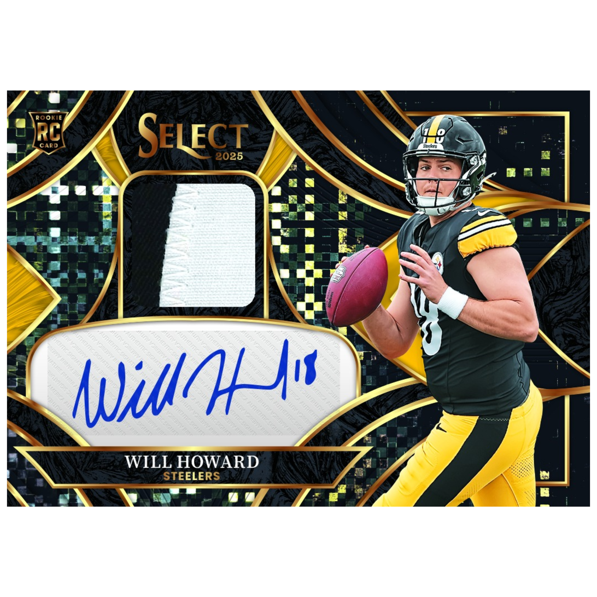 2025 Panini Select Football Hobby H2 Box - Exclusive Disco Prizm