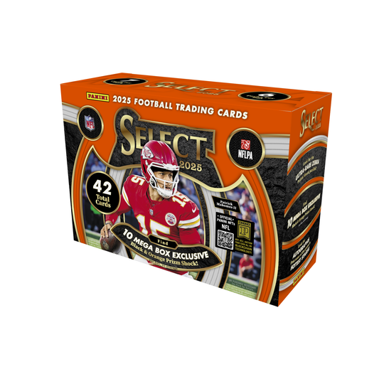 2025 Panini Select Football Hobby Mega Box