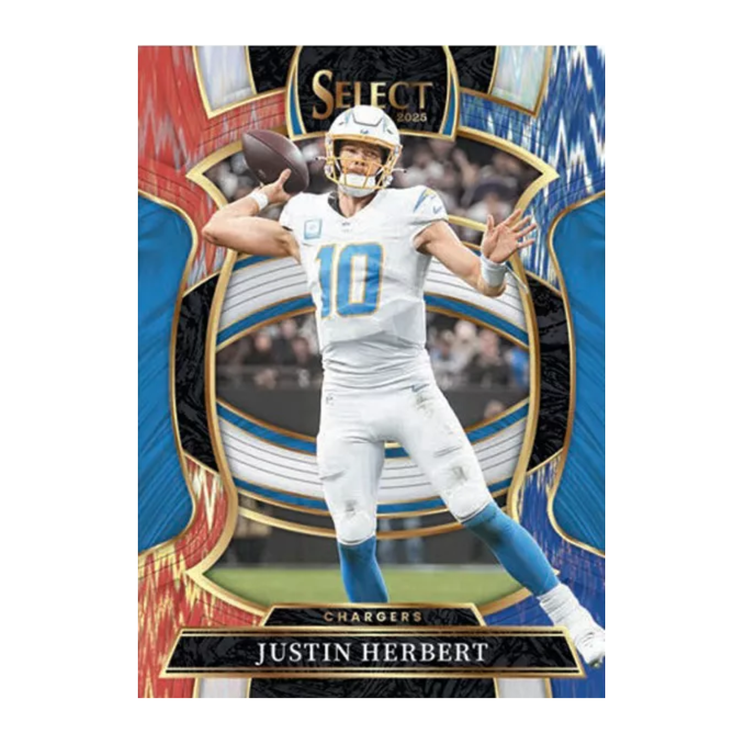 2025 Panini Select Football Red & Blue Justin Herbert