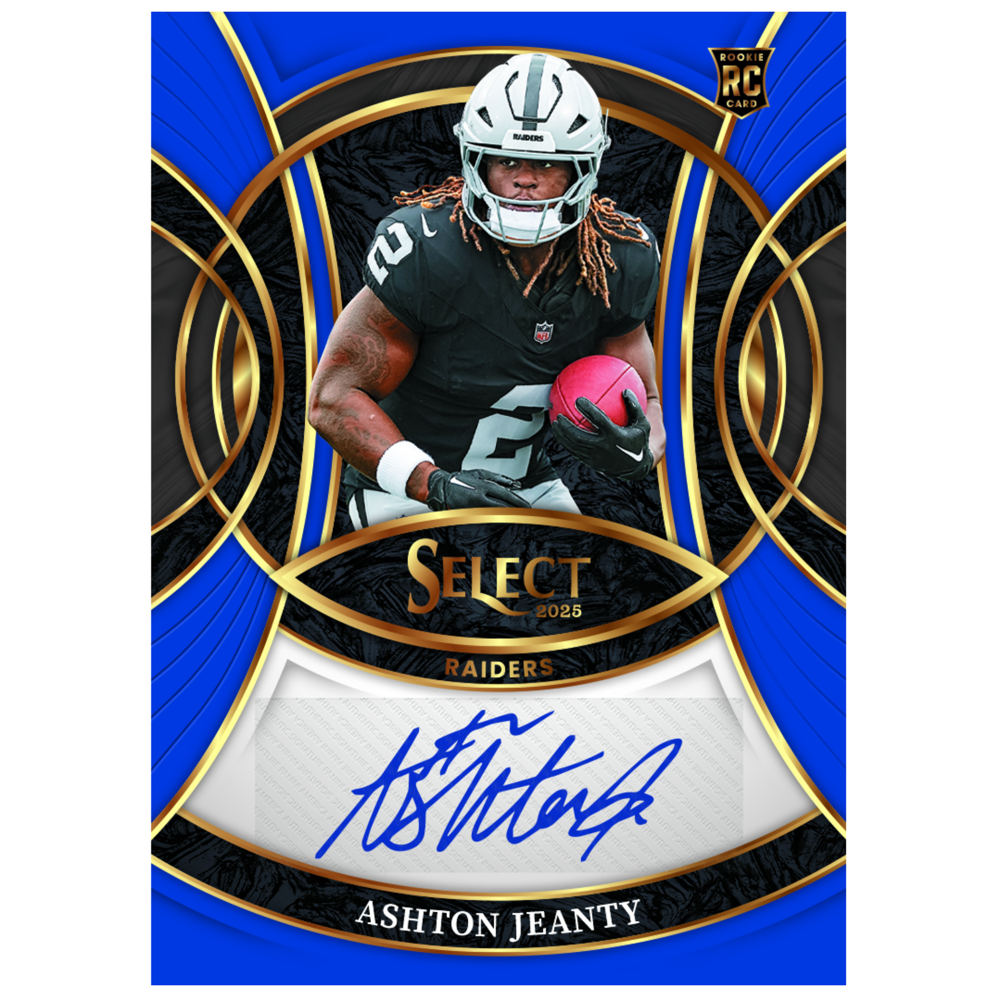2025 Panini Select Football Rookie Auto Ashton Jeanty