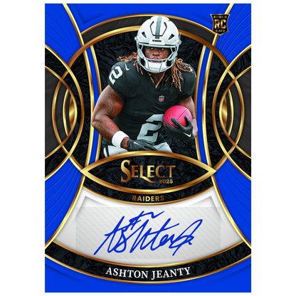 2025 Panini Select Football Rookie Auto Ashton Jeanty