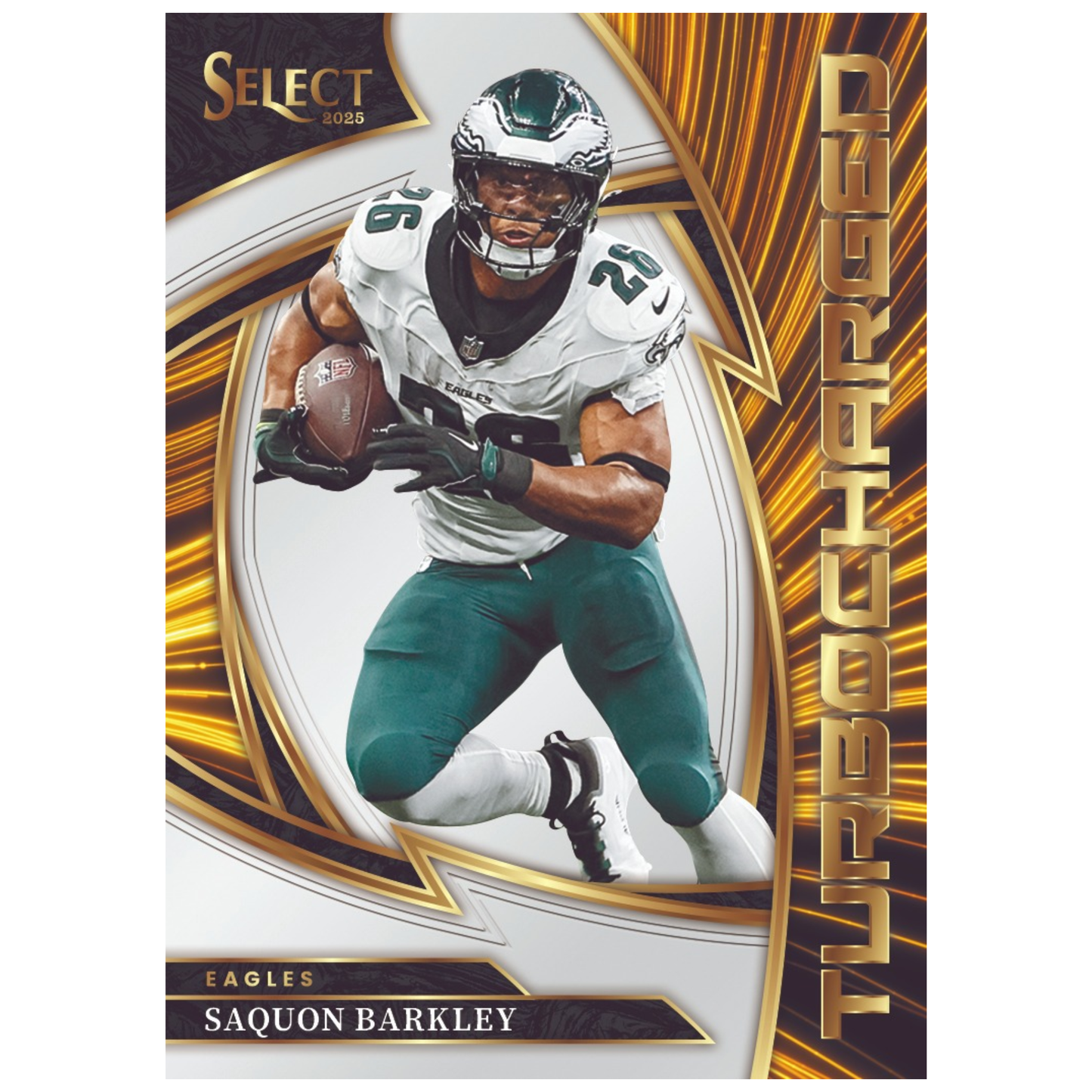 2025 Panini Select Football Turbocharged Saquon Barkley