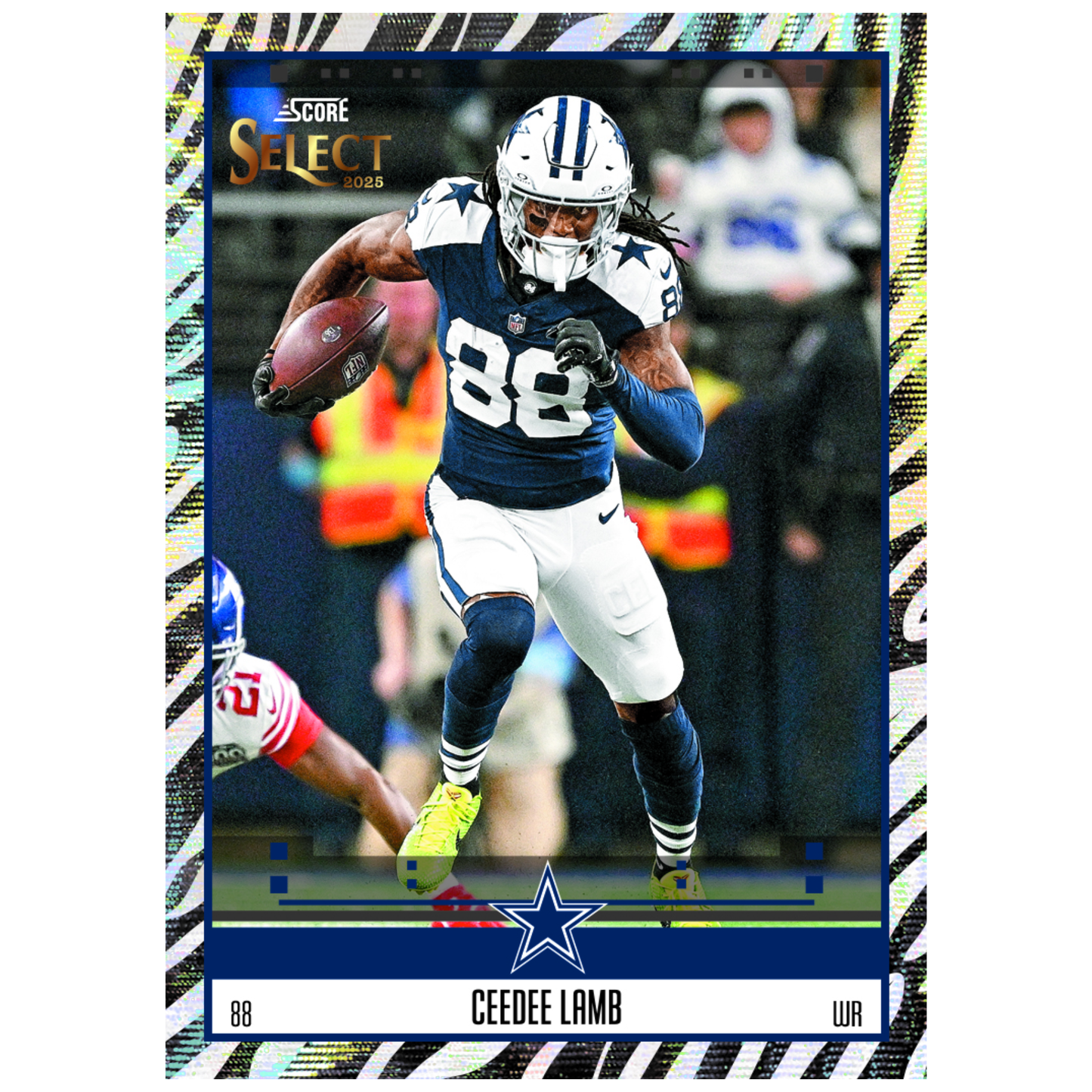 2025 Panini Select Football Zebra Ceedee Lamb