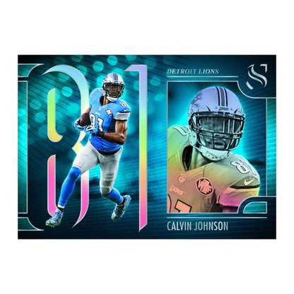 2025 Panini Silhouette Football Calvin Johnson