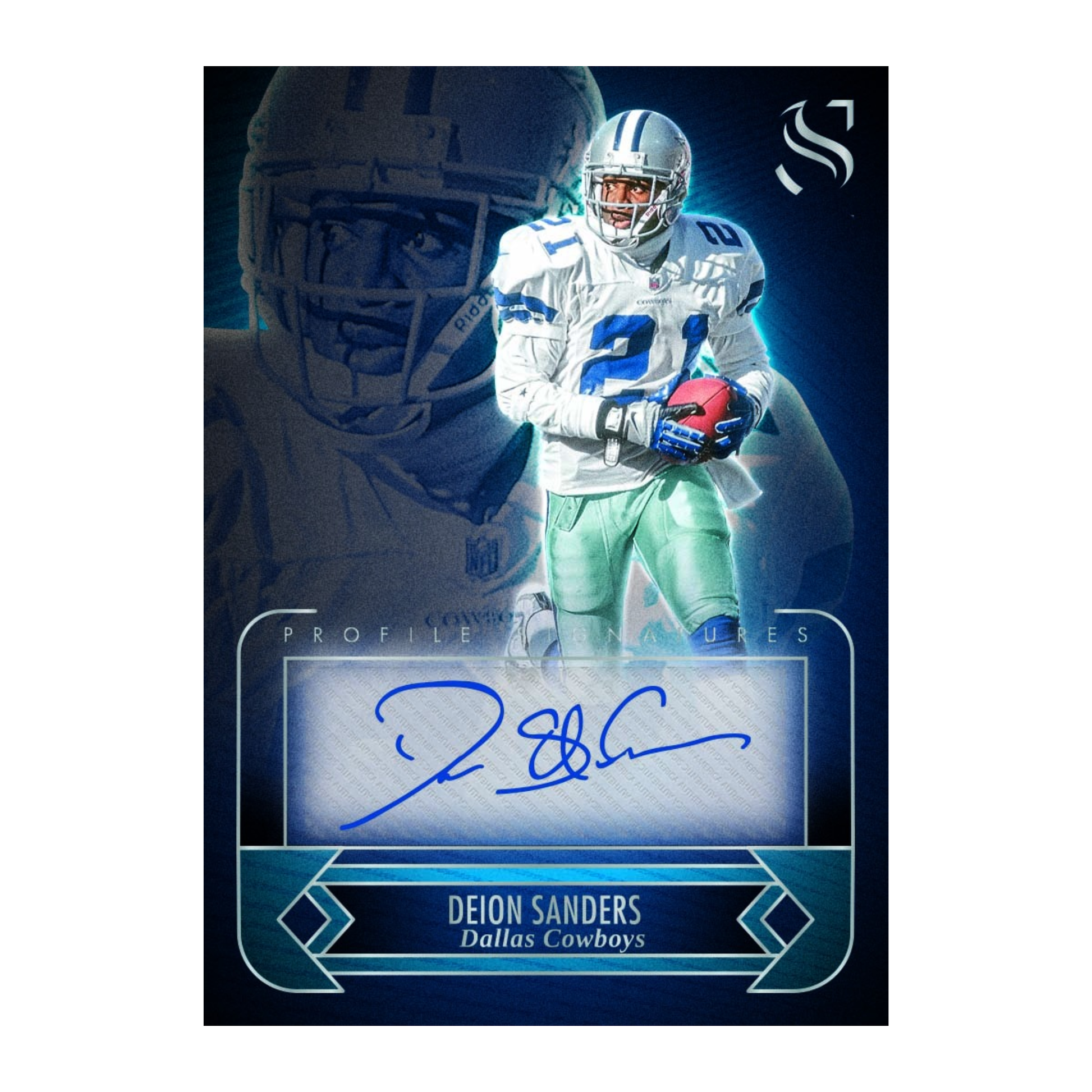 2025 Panini Silhouette Football Profile Signatures Deion Sanders