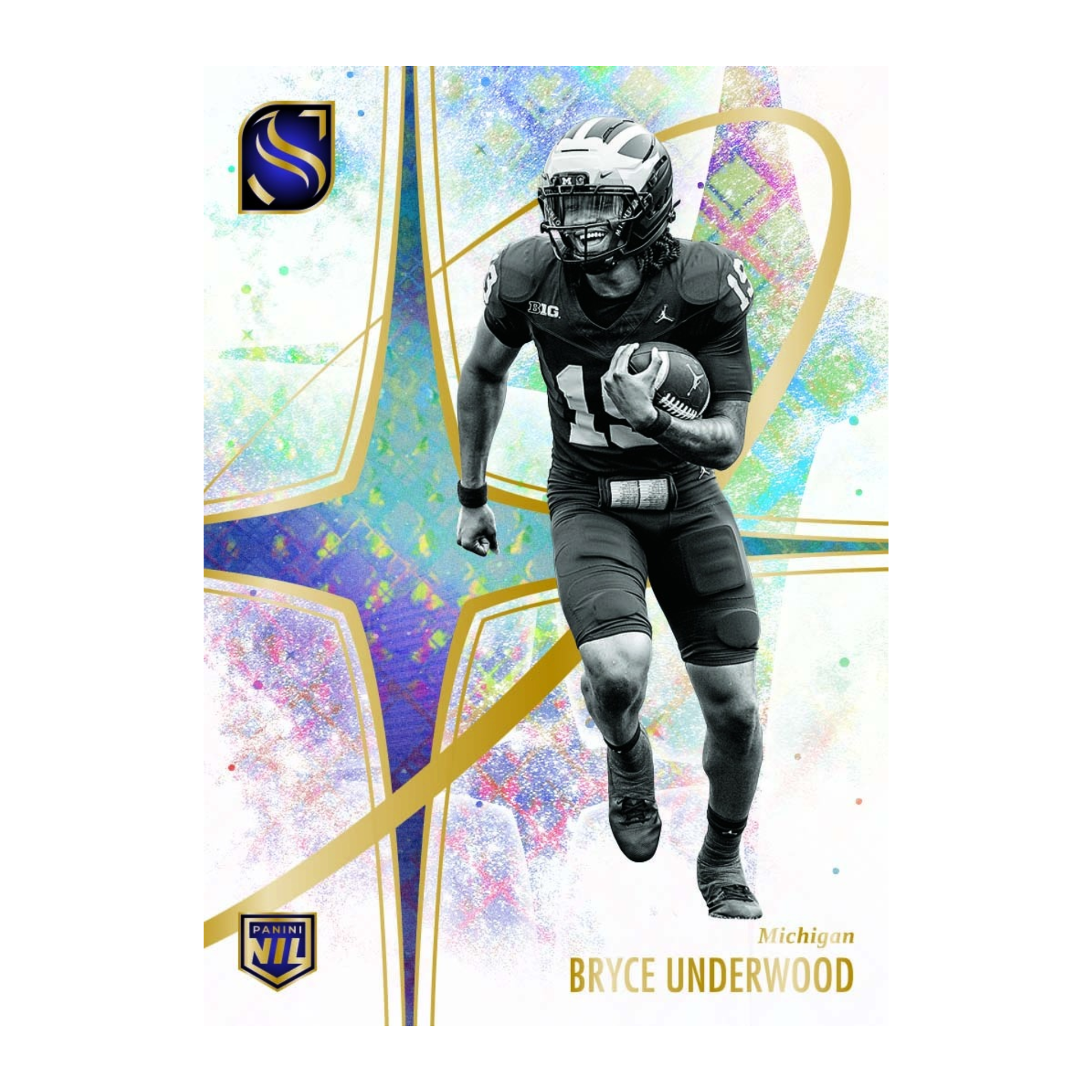 2025 Panini Silhouette Football White Night Bryce Underwood