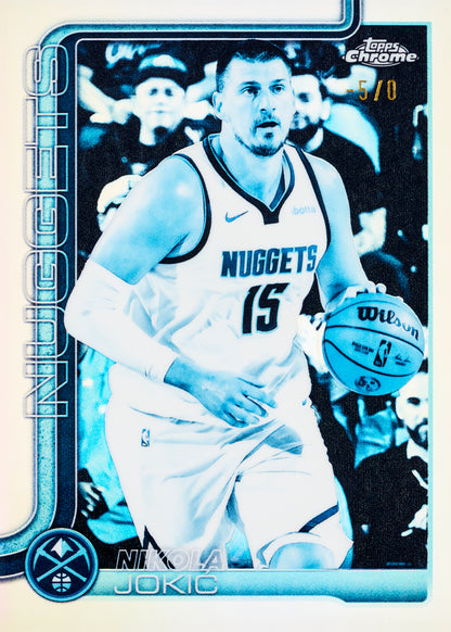 2025-26 Topps Chrome Basketball Nikola Jokic
