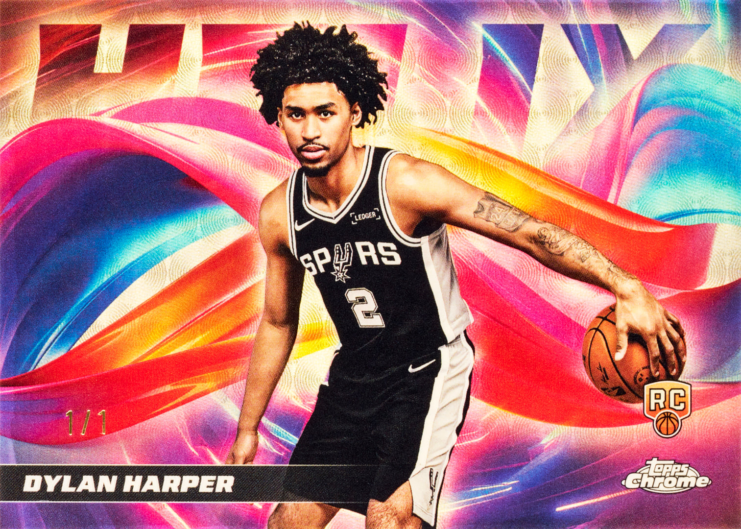 2025-26 Topps Chrome Basketball Helix Dylan Harper