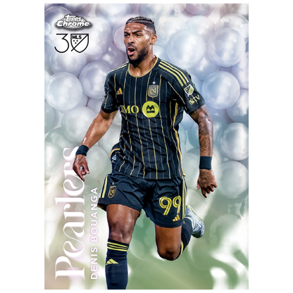 2025 Topps Chrome MLS Soccer Pearlers Denis Bouanga