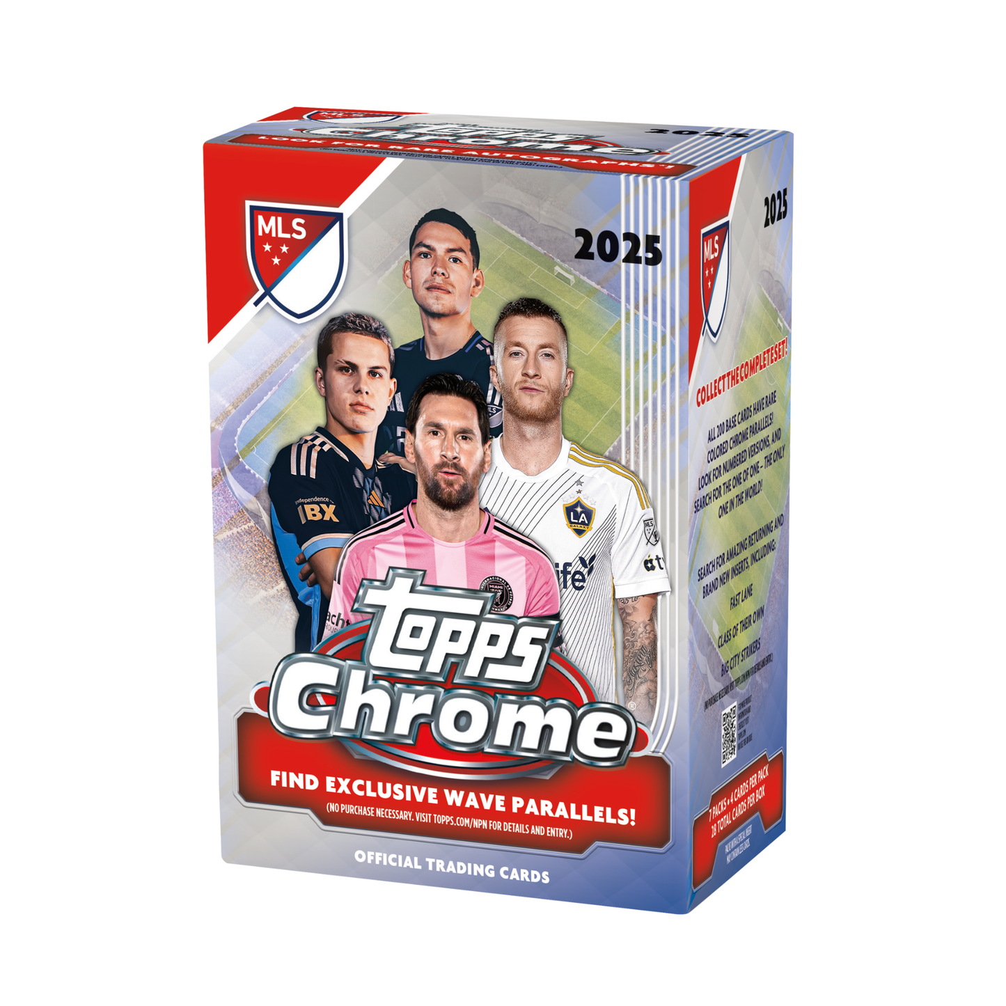 2025 Topps Chrome MLS Soccer Value Box