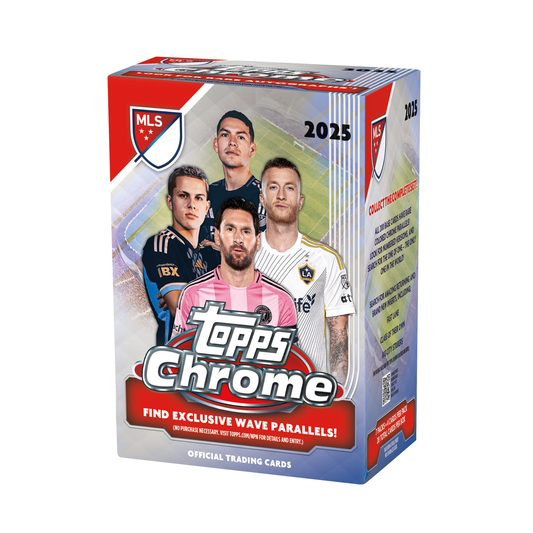 2025 Topps Chrome MLS Soccer Value Box