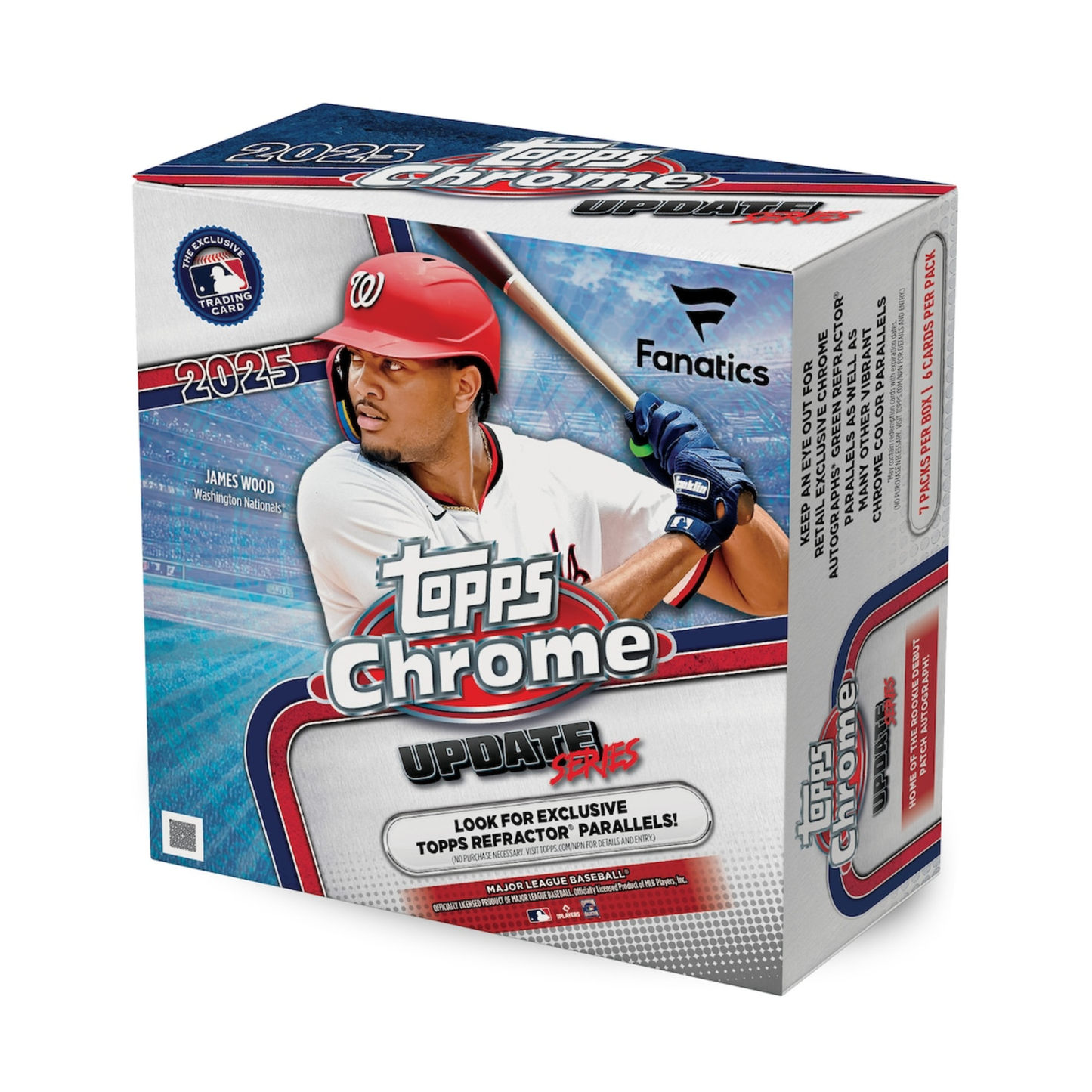 2025 Topps Chrome Update Baseball Fanatics Exclusive Mega