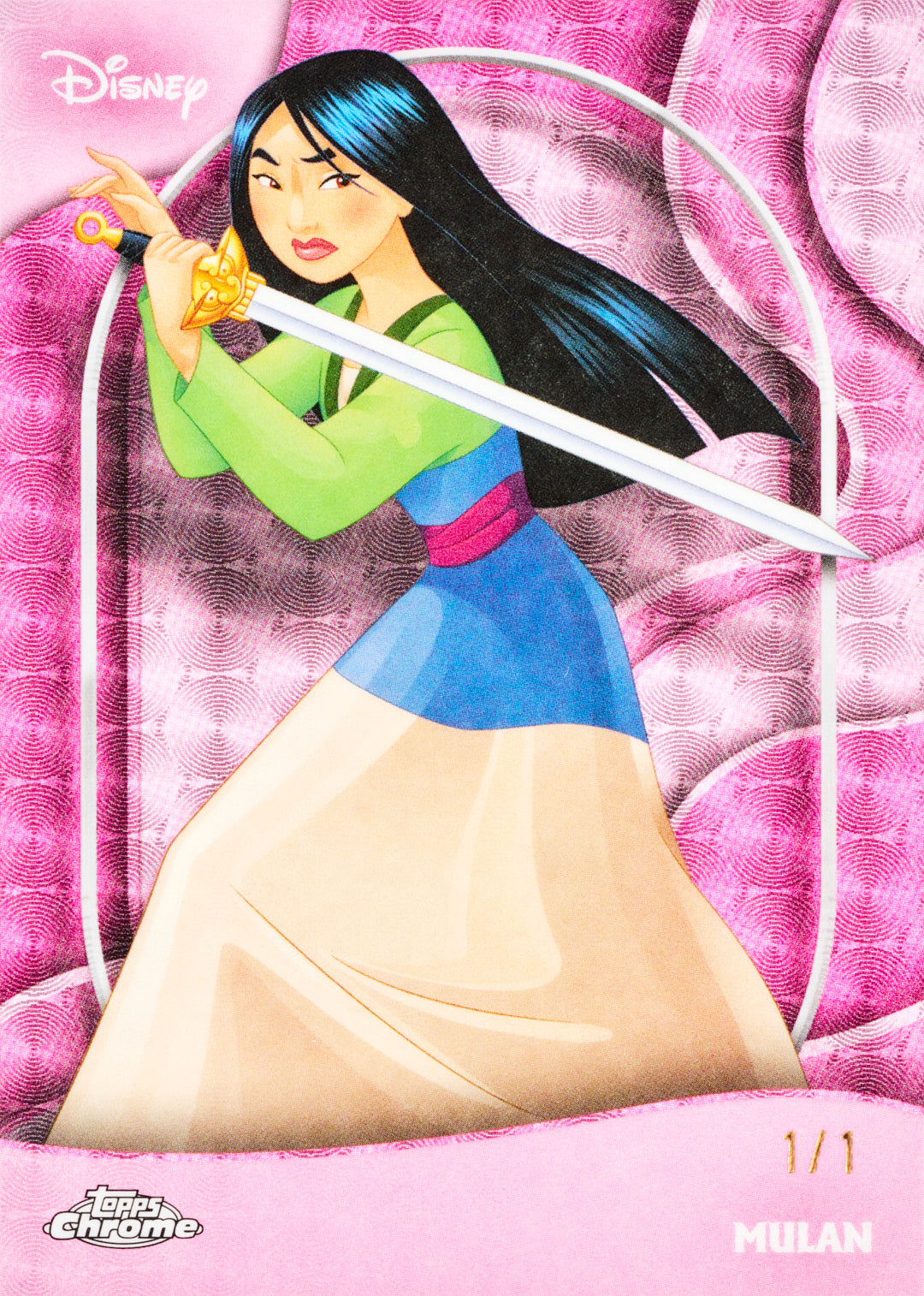 2025 Topps Disney Wonder Mulan PrincessFractor