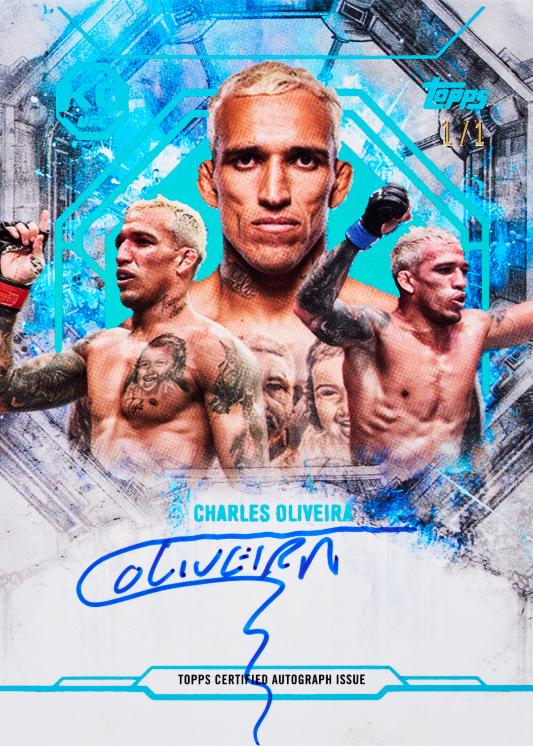 2025 Topps Knockout UFC Hobby Box - 2 Autographs, 1 Relic, 4