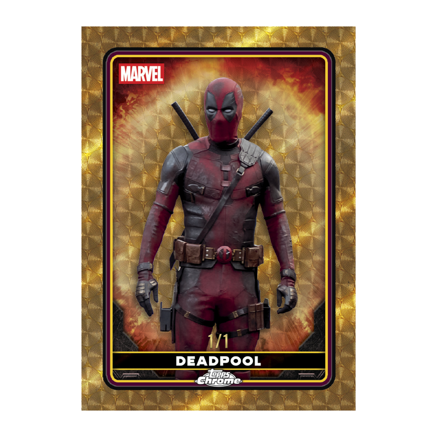 2025 Topps Marvel Chrome Deadpool 