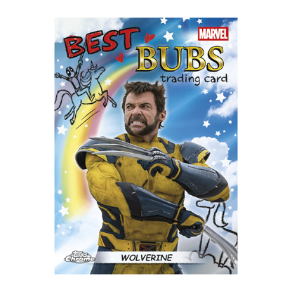 2025 Topps Marvel Chrome Deadpool Best Bubs Wolverine