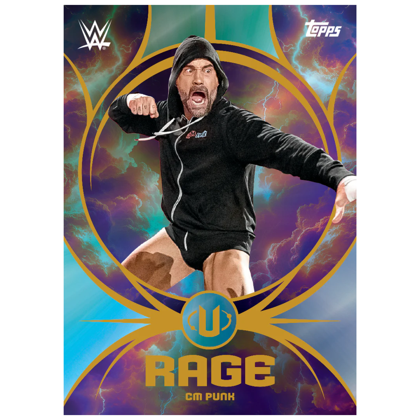 2025 Topps Universe WWE Rage CM Punk
