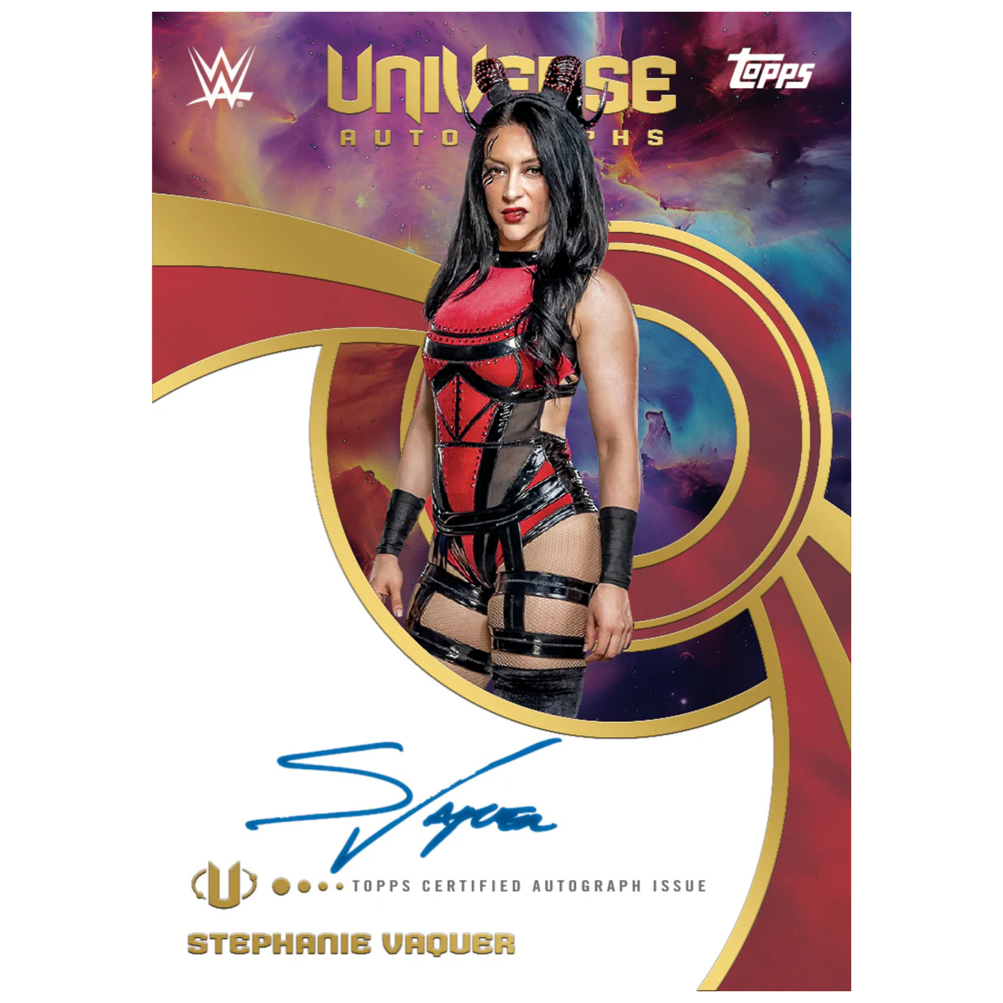 2025 Topps Universe WWE Stephanie Vaquer Autograph