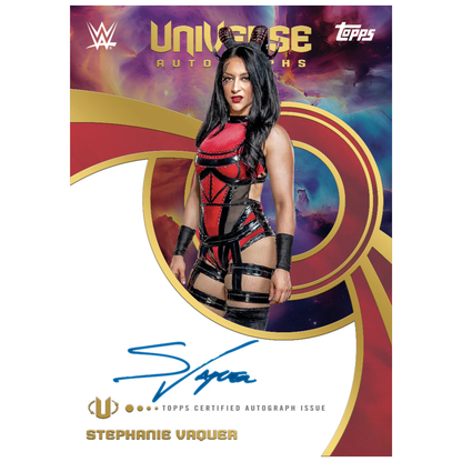 2025 Topps Universe WWE Stephanie Vaquer Autograph