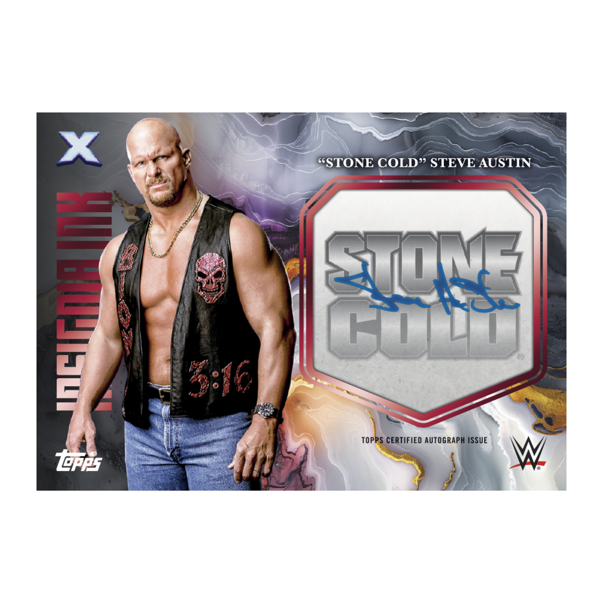 2025 Topps WWE Exalted Stone Cold Steve Austin Autograph