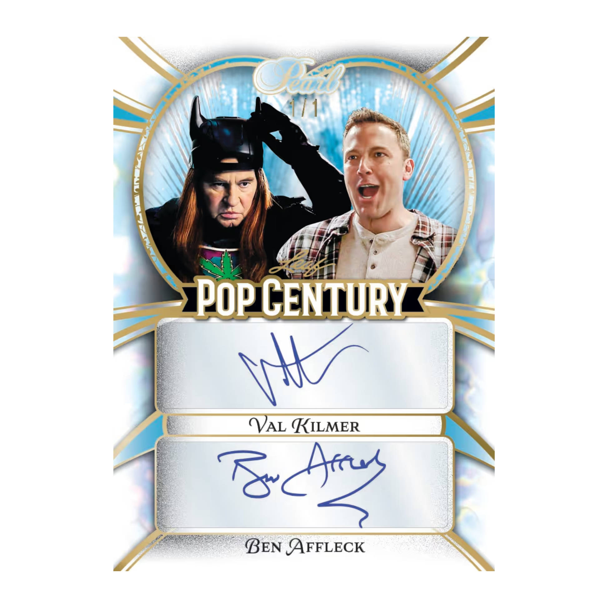 2026 Leaf Metal Pop Century Autographs Val Kilmer & Ben Affleck
