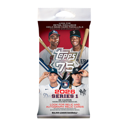 2026 Topps Series 1 Baseball Fat Pack