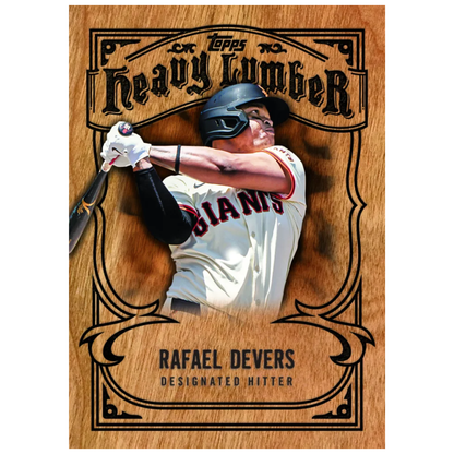 2026 Topps Series 1 Baseball Heavy Lumber Rafael Devers