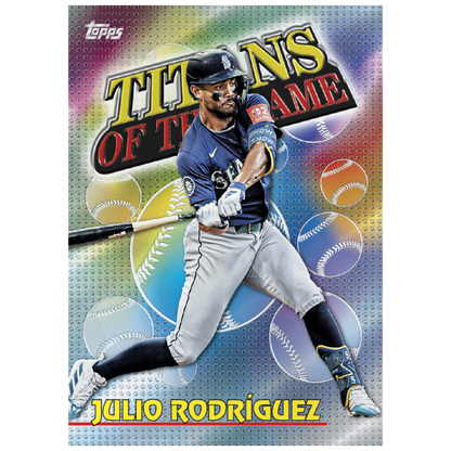 2026 Topps Series 1 Baseball Titans of The Game Julia Rodriguez