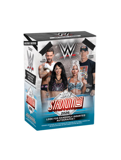 2026 Topps Stadium Club WWE Value Box