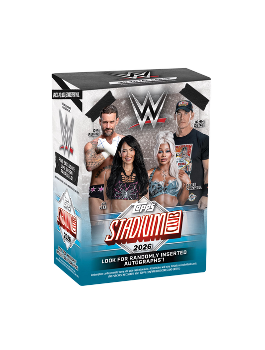 2026 Topps Stadium Club WWE Value Box