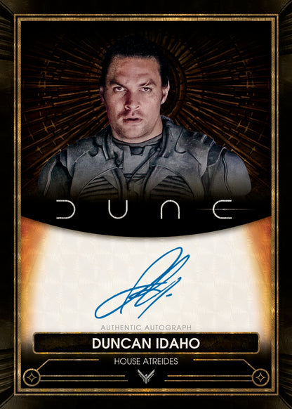 2024 Topps Chrome Dune Autograph Duncan Idaho - Jason Momoa