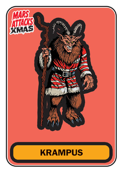 2026 Topps Mars Attacks Xmas Krampus Card