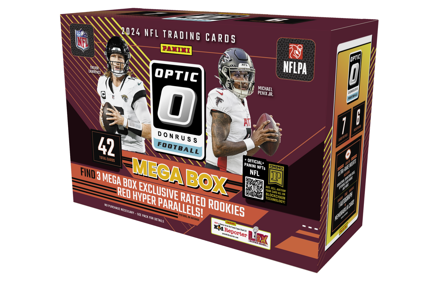 2024 Panini Donruss Optic Football Hobby Mega Box