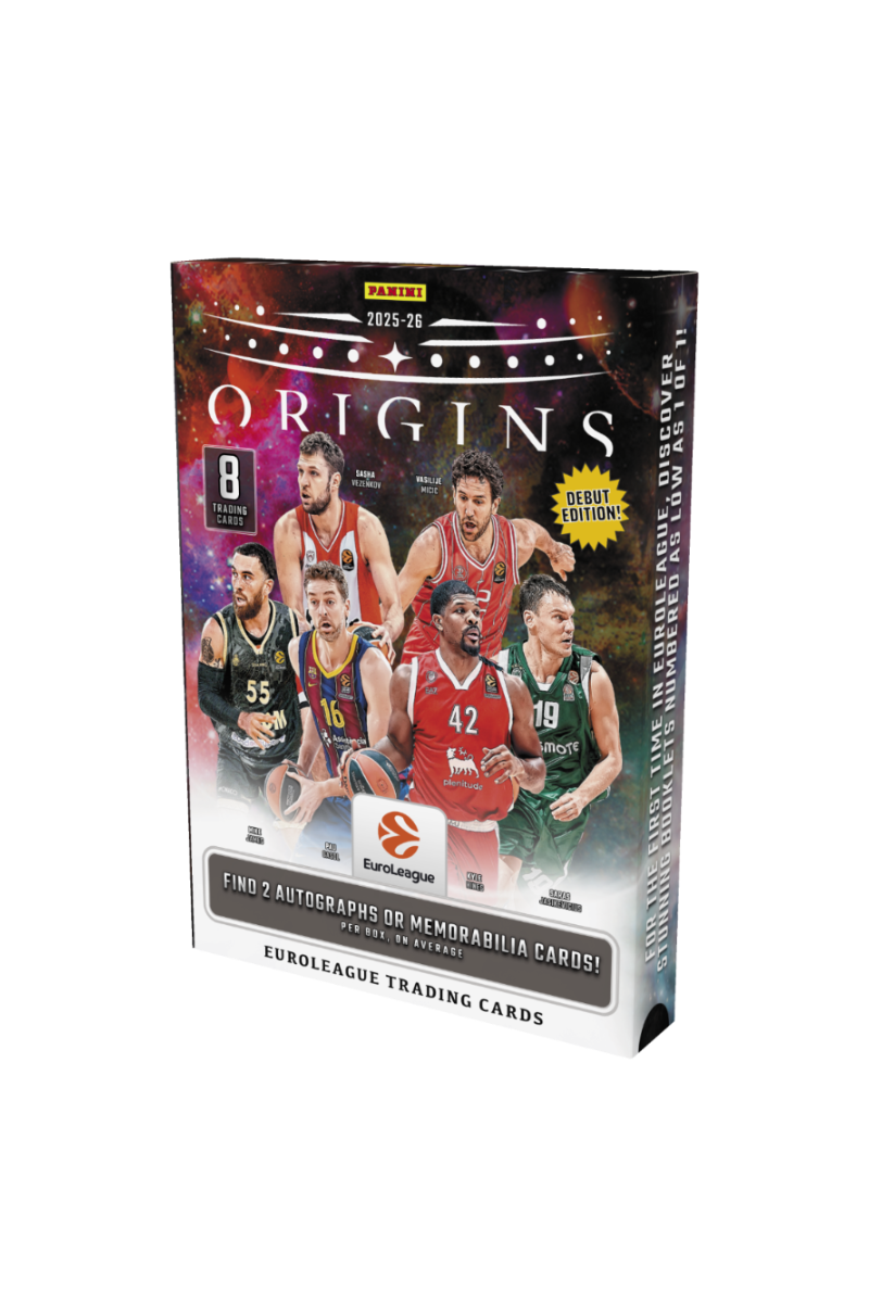 2025-26 Panini Euroleague Origins Basketball Hobby Box