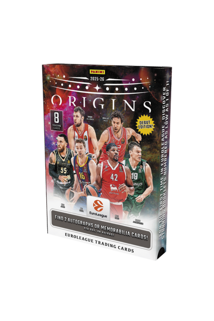 2025-26 Panini Euroleague Origins Basketball Hobby Box