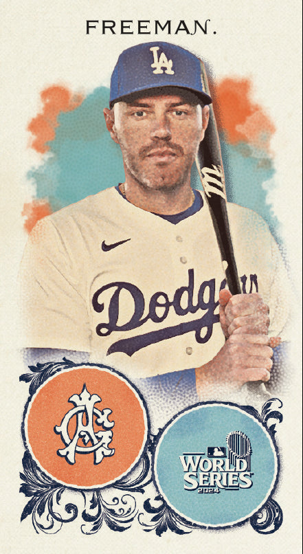 2025 Topps Allen & Ginter Baseball Mini World Series Freddie Freeman