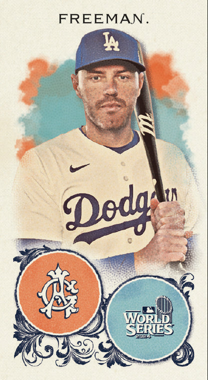 2025 Topps Allen & Ginter Baseball Mini World Series Freddie Freeman