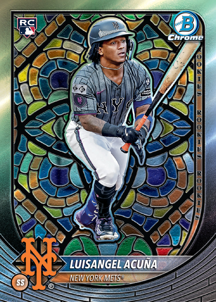 2025 Bowman Chrome Luisangel Acuna Etched In Glass