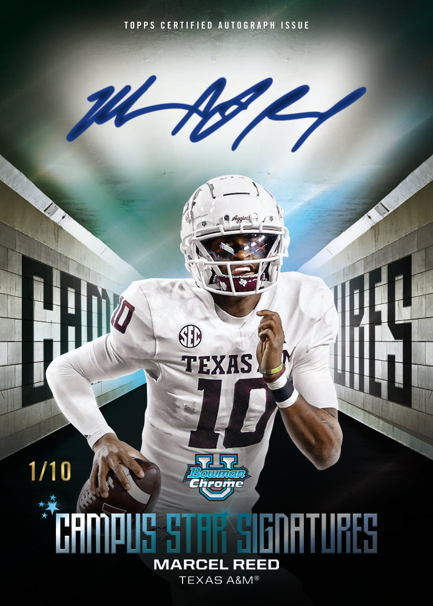 2025 Bowman University Chrome Football Marcel Reed