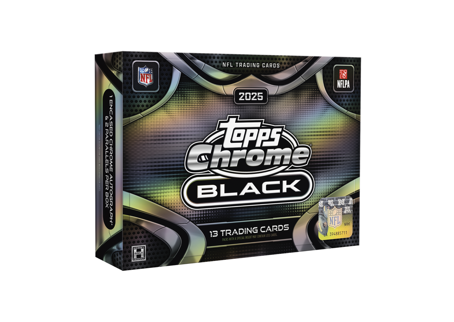 2025 Topps Chrome Black Football Hobby Box