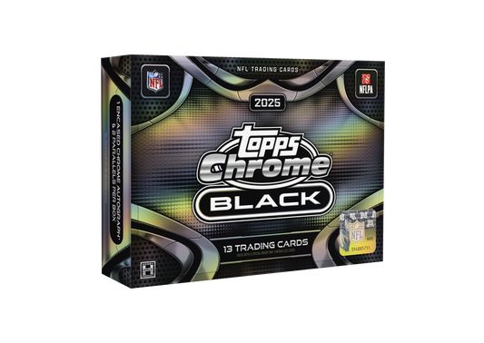2025 Topps Chrome Black Football Hobby Box