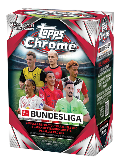 2024-25 Topps Chrome Bundesliga Soccer Value Box