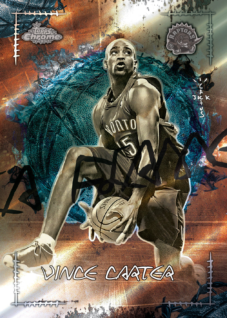 2025-26 Topps Chrome Cactus Jack Basketball Vince Carter