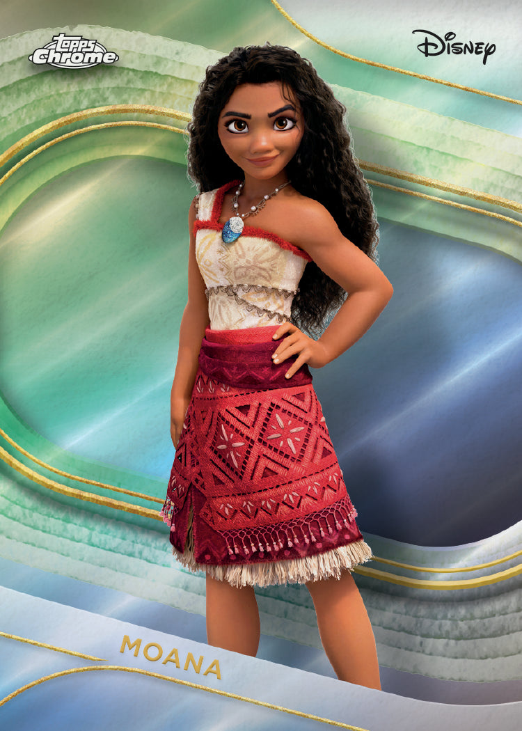 2025 Topps Chrome Disney Moana