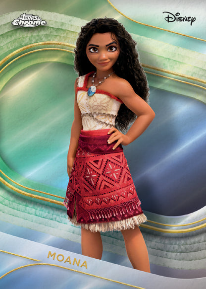 2025 Topps Chrome Disney Moana