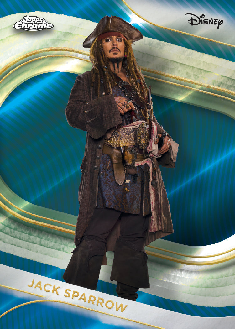 2025 Topps Chrome Disney Jack Sparrow