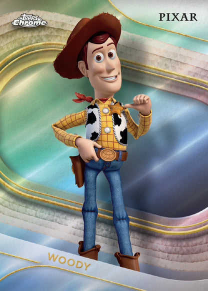 2025 Topps Chrome Disney Woody