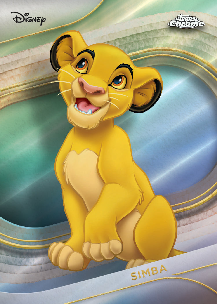 2025 Topps Chrome Disney Simba
