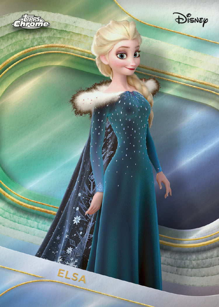 2025 Topps Chrome Disney Elsa