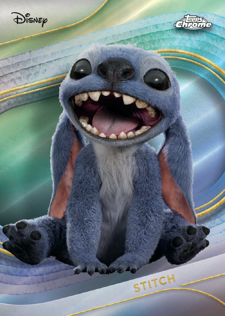 2025 Topps Chrome Disney Stitch